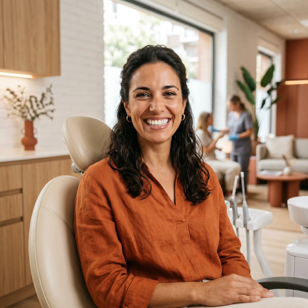 Dental treatment result — Instagram post