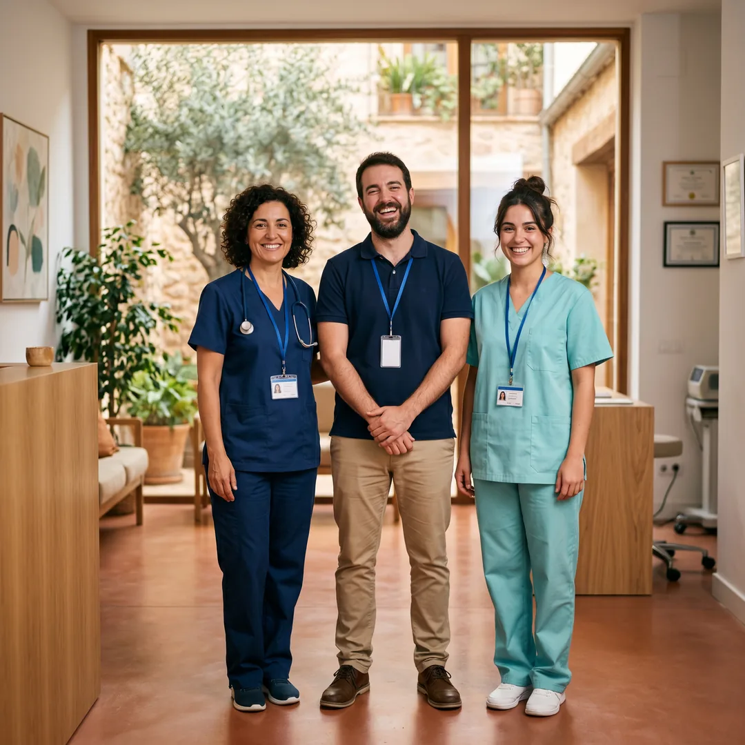 Clinic team — brand content