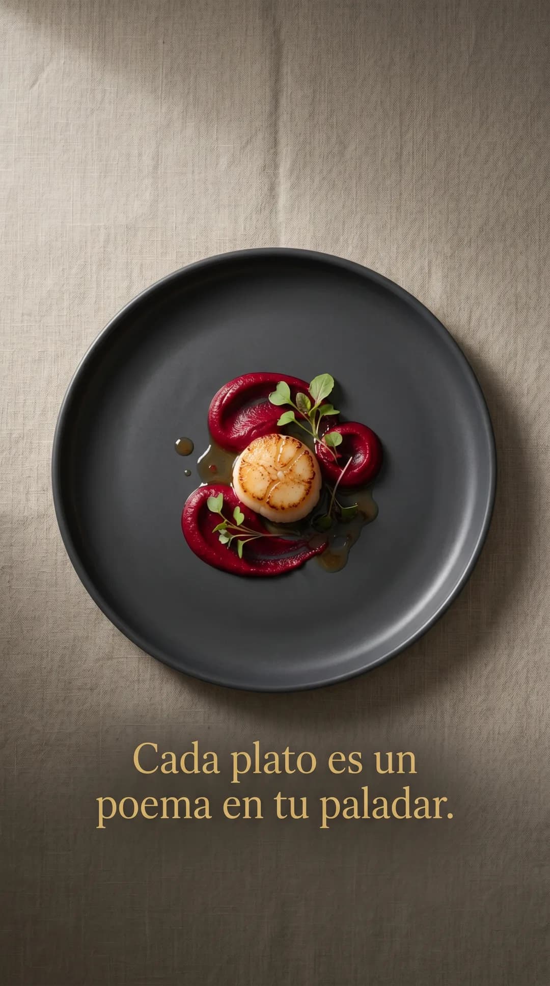 Every plate is a poem on your palate