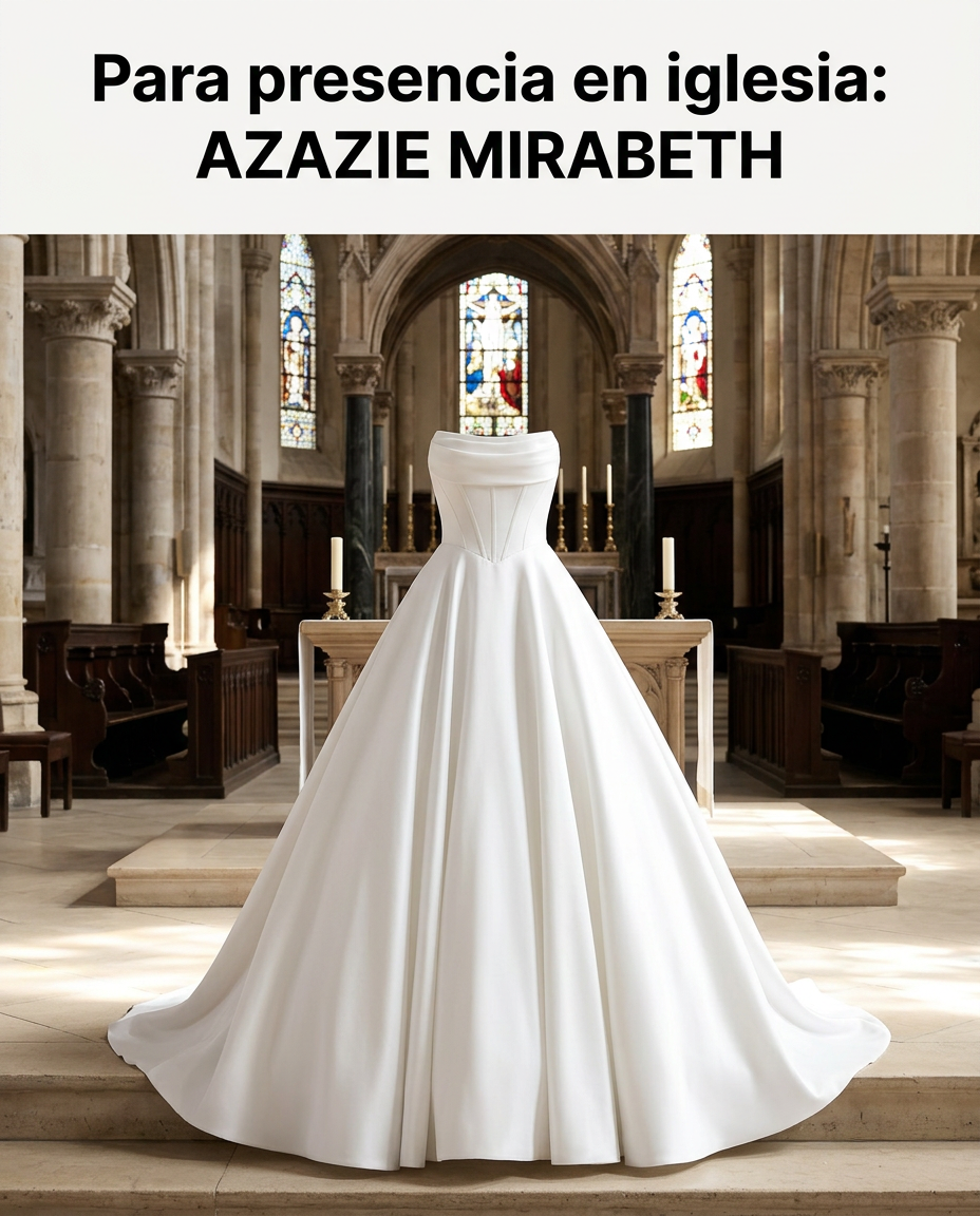 Azazie Mirabeth en iglesia